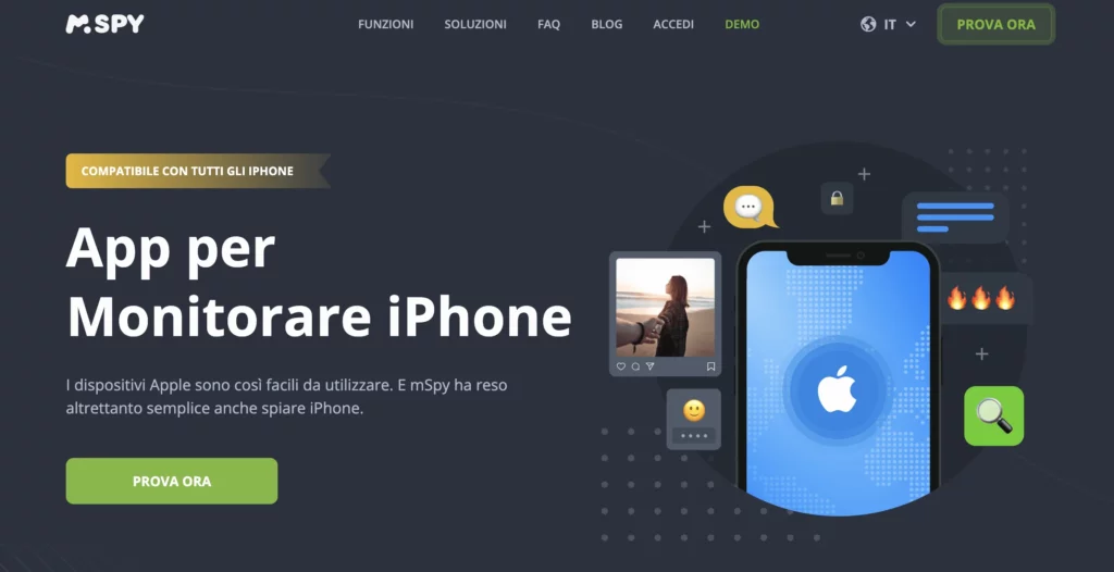 come spiare i messaggi di testo su iphone