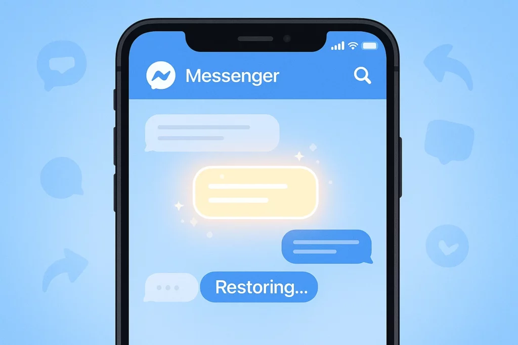 app per recuperare messaggi cancellati messenger
