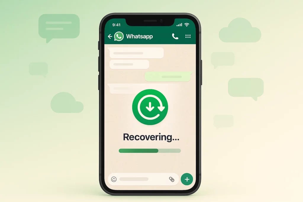 come recuperare una chat cancellata su whatsapp