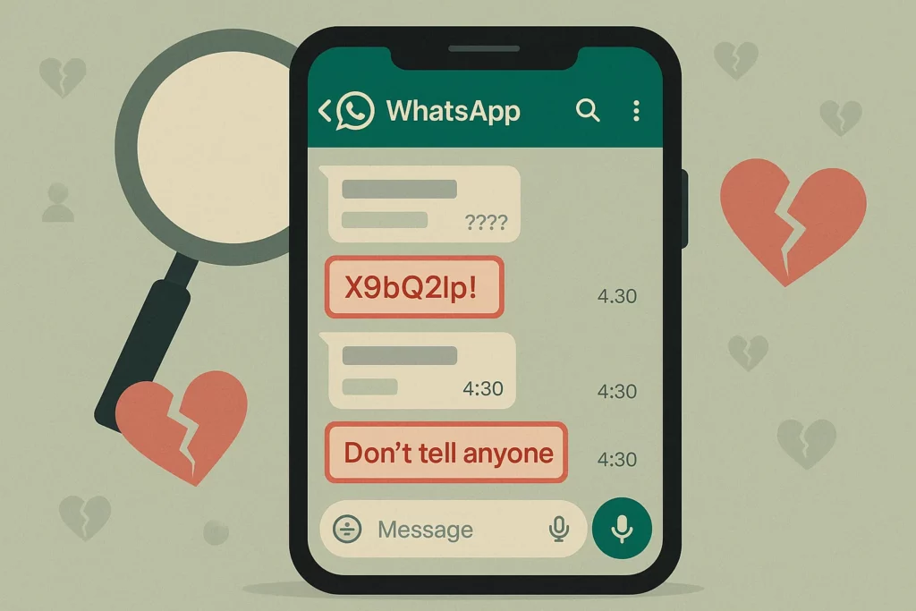 come scoprire un tradimento su whatsapp