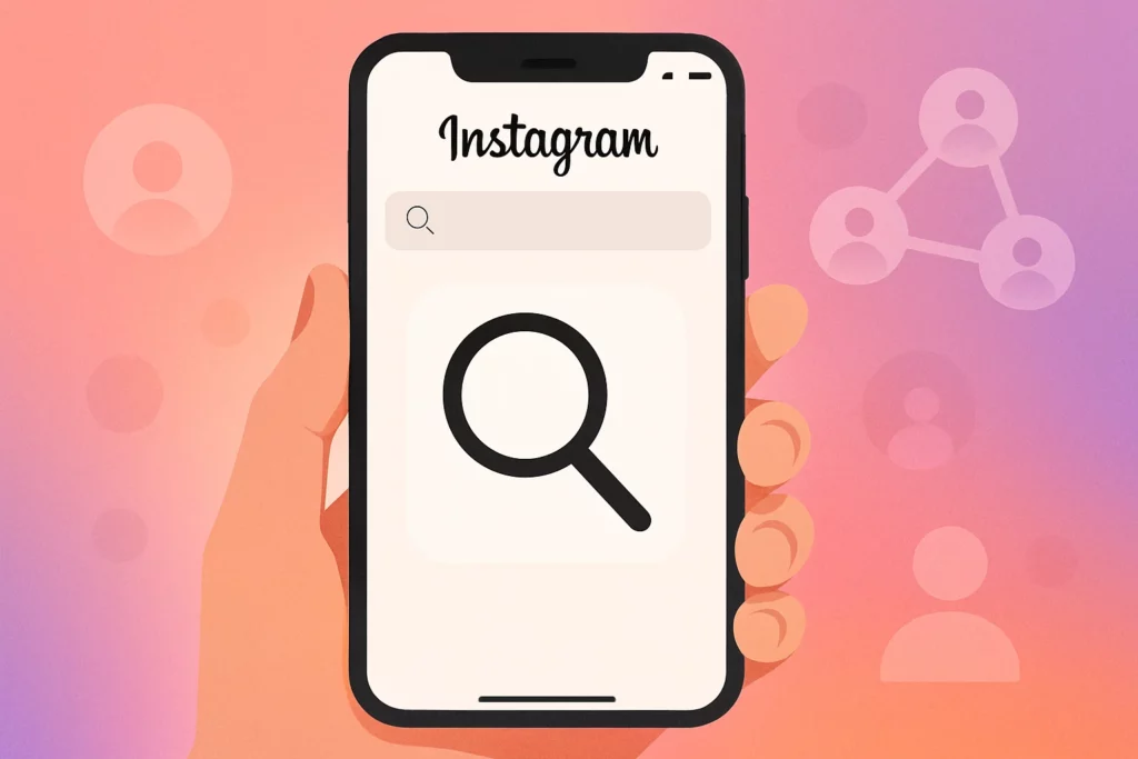 come trovare persone su instagram